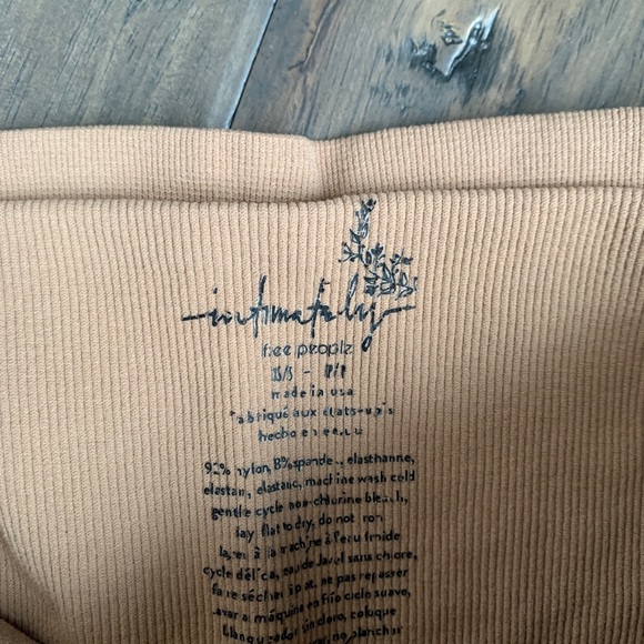 Beige Free People Tube Top - Picture 3 of 3